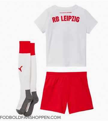 RB Leipzig Hjemmebanetrøje Børn 2025-26 Kortærmet (+ Korte bukser)